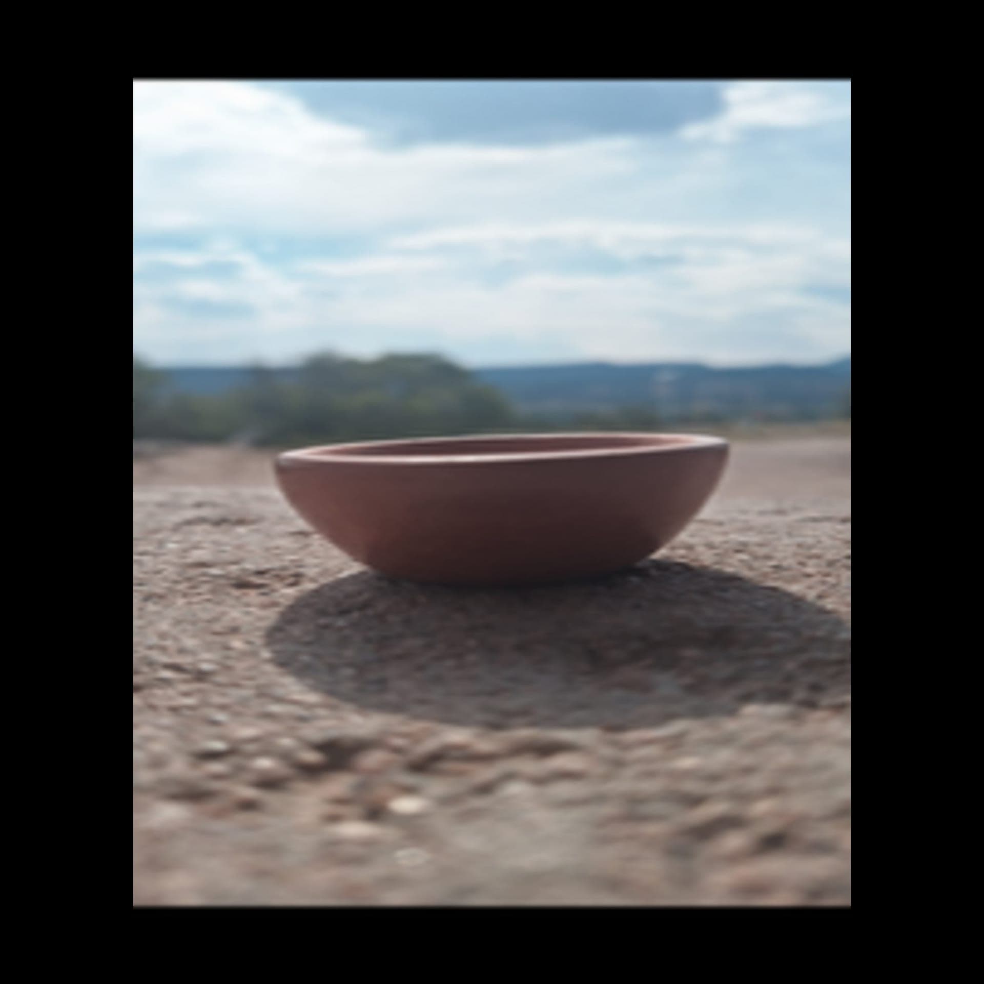Red bowl
