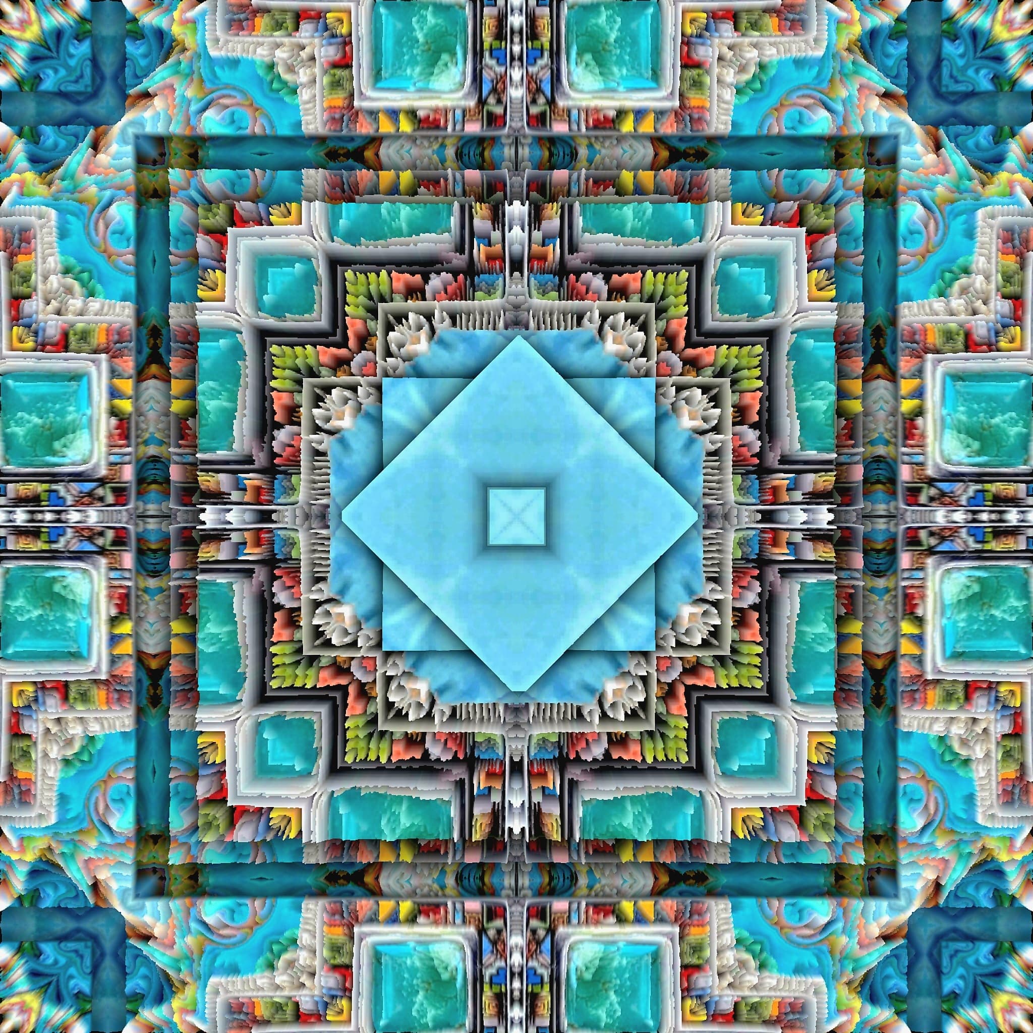 Turquoise sky