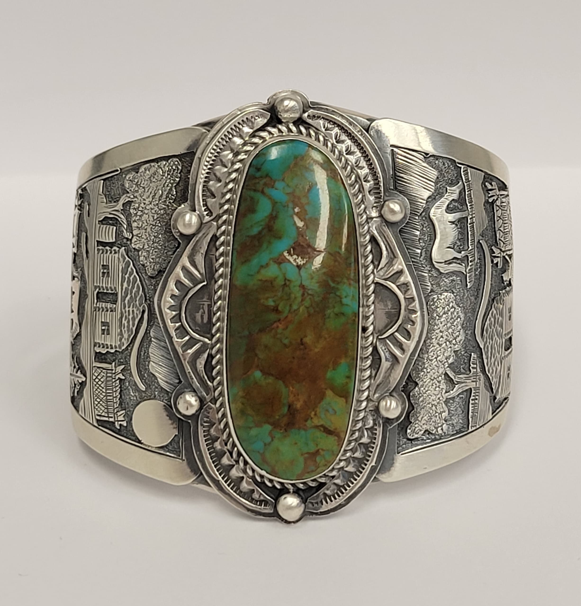 Storyteller Bracelet with Turquoise