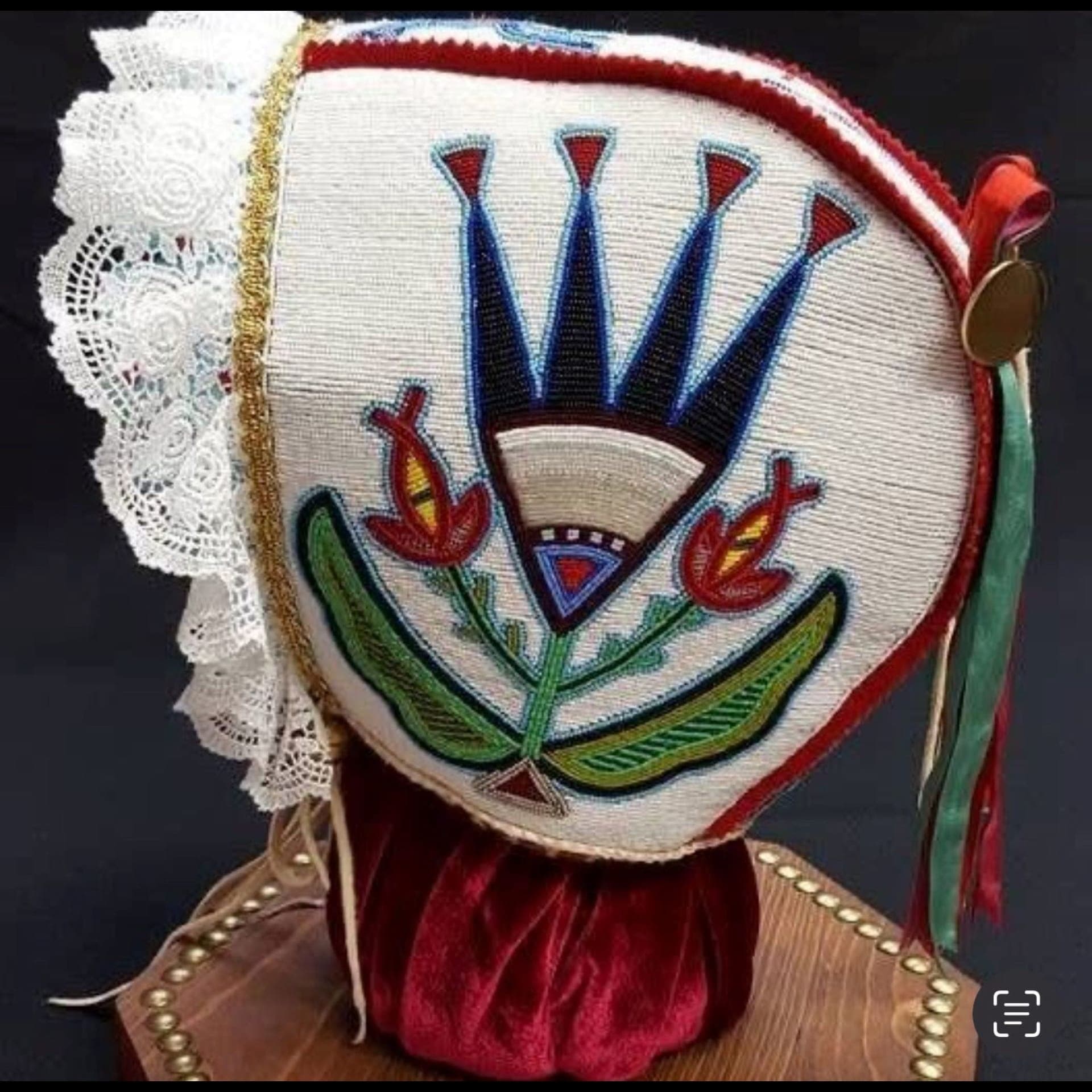 Dakota floral bonnet