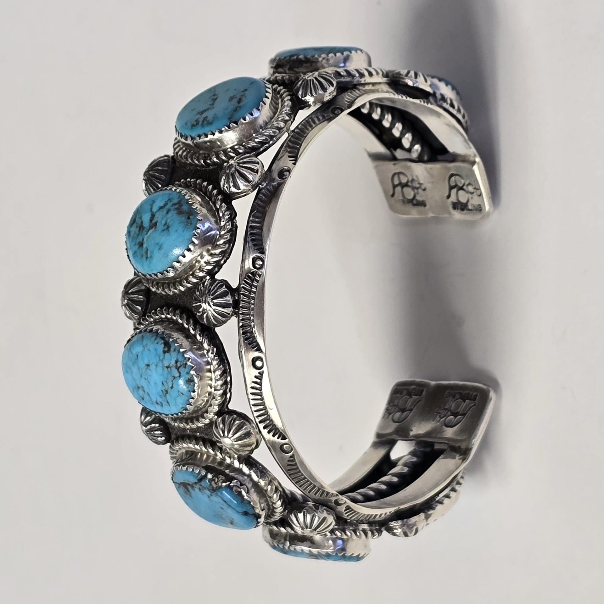 Mountain Turquoise and Silver Bracelet