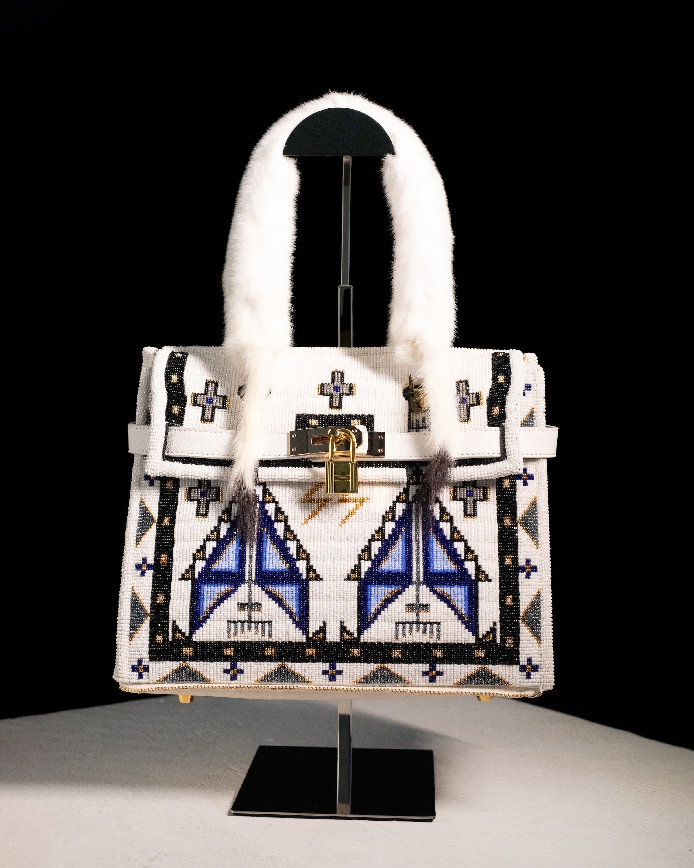 Beaded Birkin 25