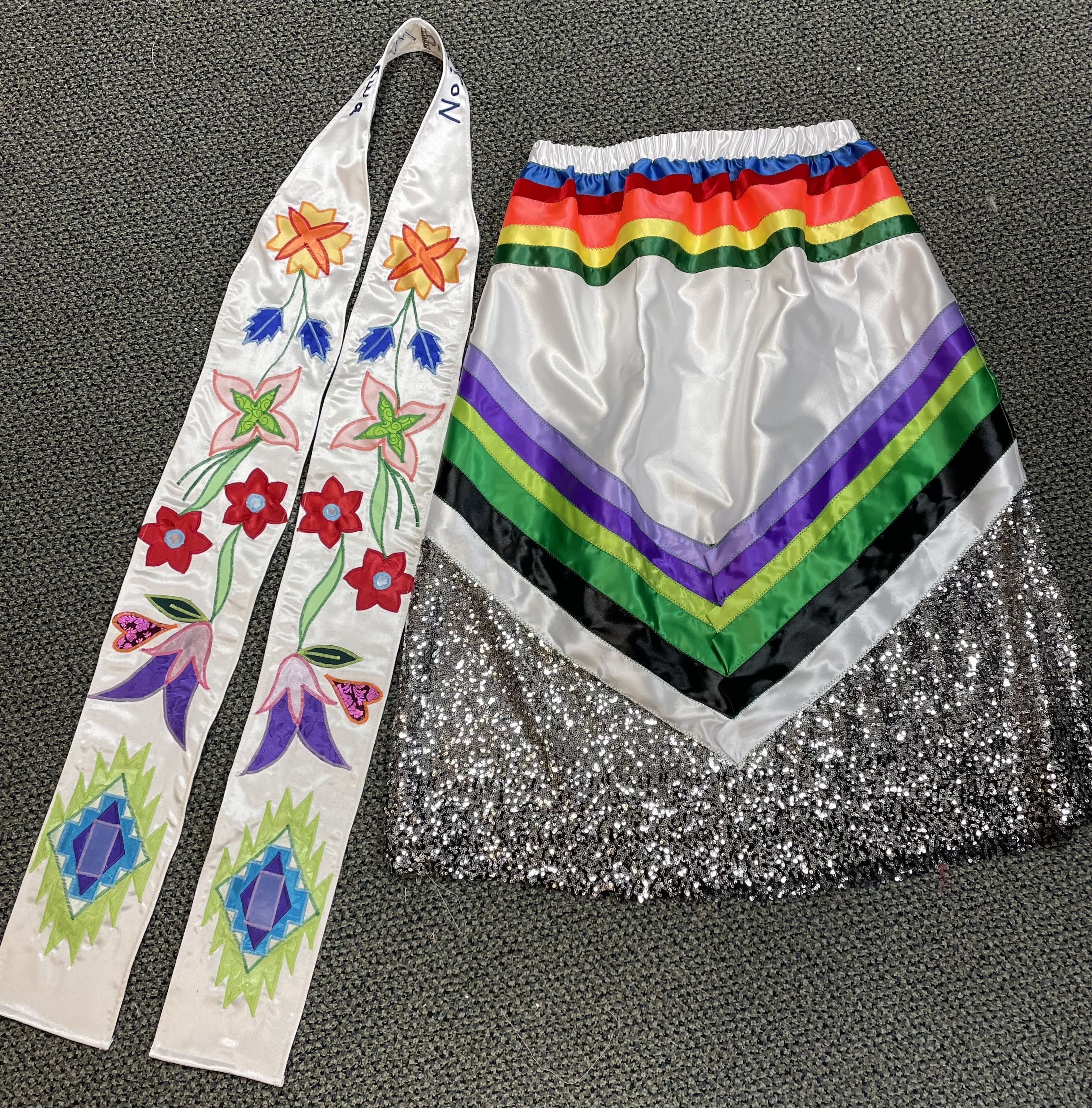 Ribbon Skirt and Stoll